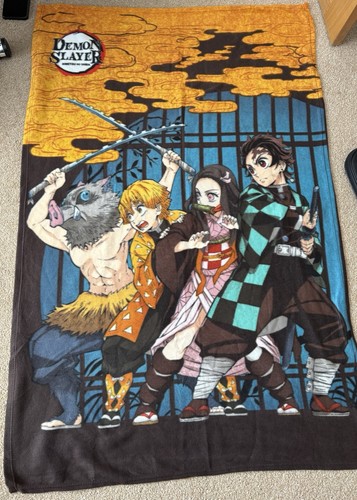 Demon slayer large soft - demon, fleece