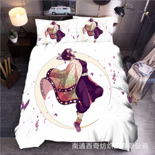 3D Anime Bedding Set Single