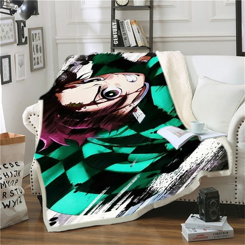 Print blanket throw bed - print,