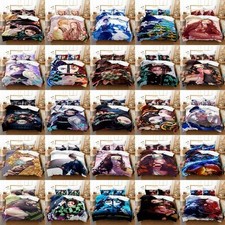 3Pcs Demon Slayer Bedding Set