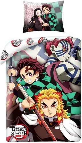 Demon slayer single - demon, bed