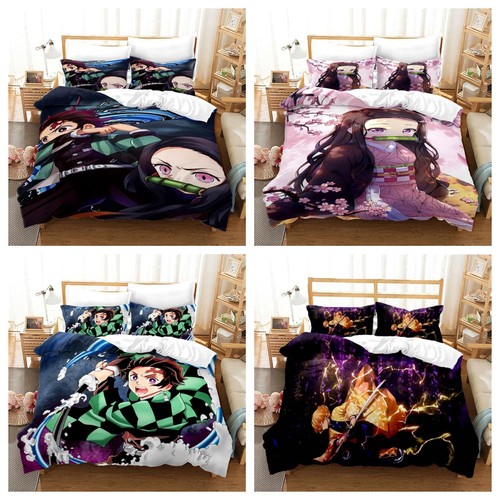 Kids bedding set - bedding, demon