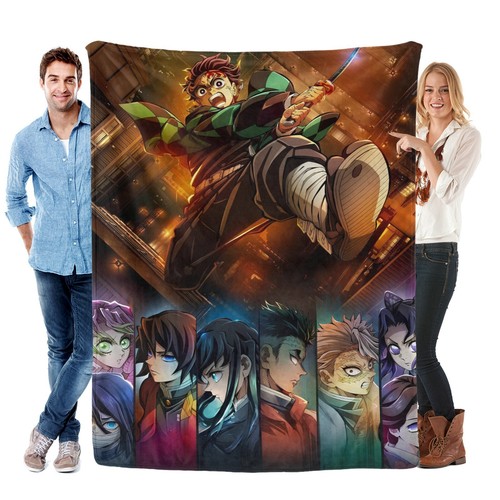 Demon slayer blanket soft - slayer,