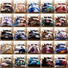 3Pcs Demon Slayer Bedding Set