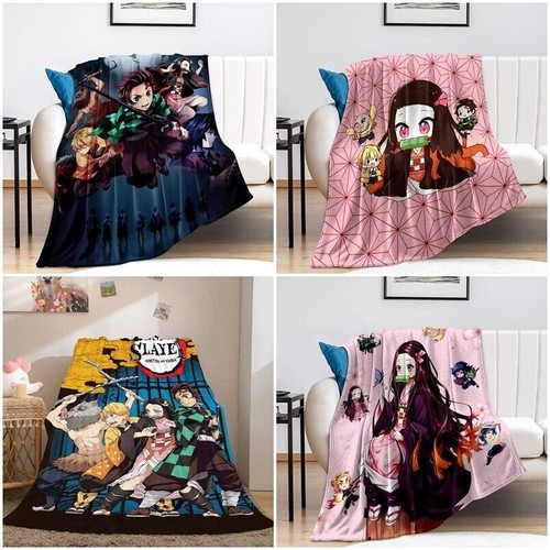 Demon slayer flannel blanket - slayer,