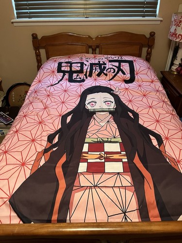 Kamado nezuko twin bedding set - nezuko,