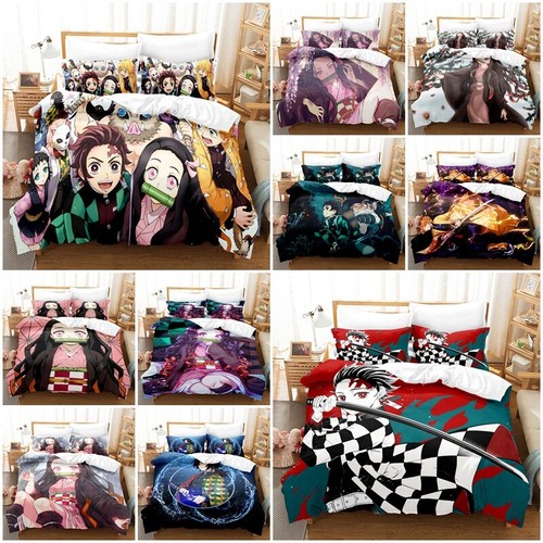Demon slayer anime - 3d, bedding