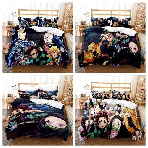 Demon slayer duvet cover kids - demon,