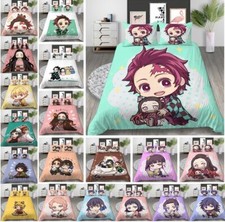 Cute Demon Slayer Quilt Duvet